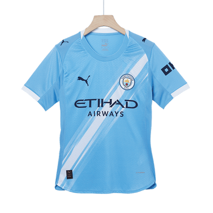 DE BRUYNE #17 Mens Manchester City Home Jersey 2025/26 - Player Version (Slim Fit)
