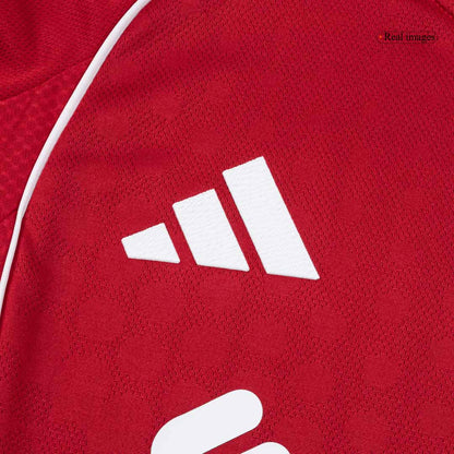 ISAK #9 Mens Liverpool Home Jersey 2025/26 - Player Version (Slim Fit)