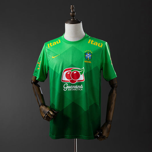 Brazil Jersey 2020 Training Green Retro Kit