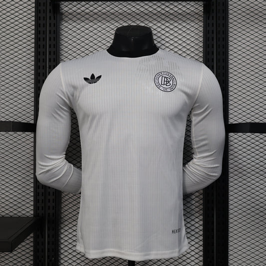 Long Sleeves Player Version Germany Jersey 25/26  White Football Kit Soccer Jersey