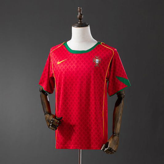 Portugal Jersey 2004 Home Retro Football Kit