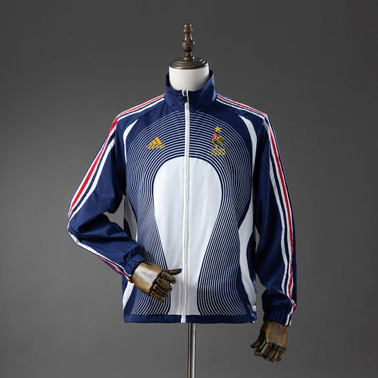 France Windbreaker 2005-06 Retro Football Soccer Jacket