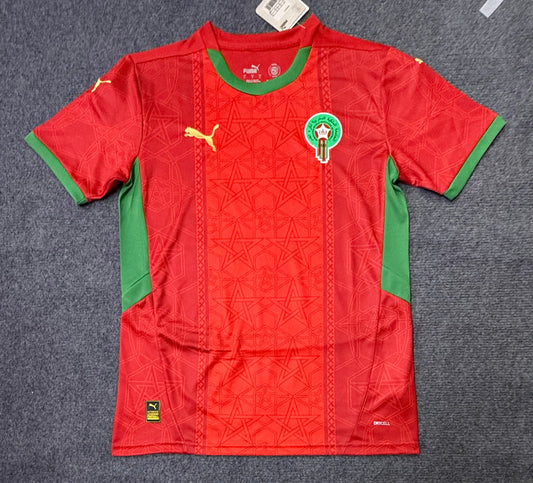 Morocco Jersey 25/26 Home Football Kit Soccer Shirt