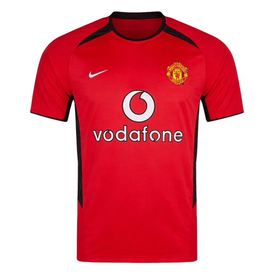 Retro 2002/04 Mens Manchester United Home Jersey