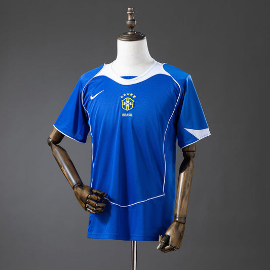 Brazil Jersey 2004 Away Retro Football Kit