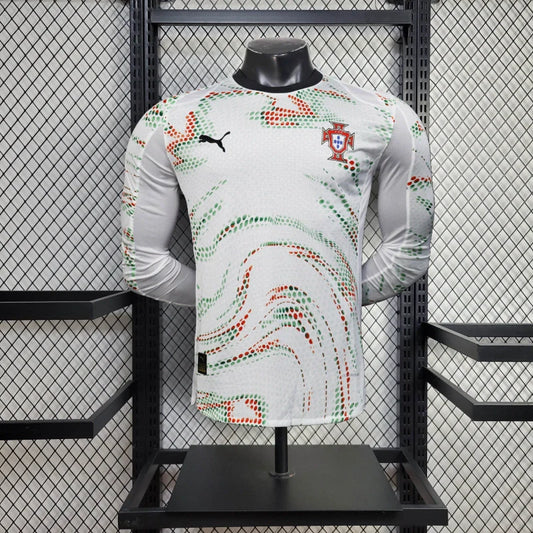 Player Version Portugal Jersey 25/26 Away Long Sleeves Football Kits Soccer Jersey