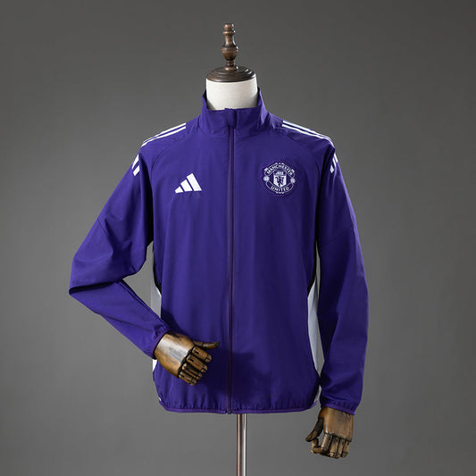 Manchester United Training Jacket 2026-2027 Football Kit Soccer Windbreaker