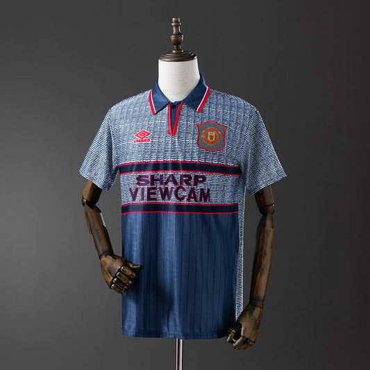 Manchester United Jersey 1995-96 Away Retro Football Kit