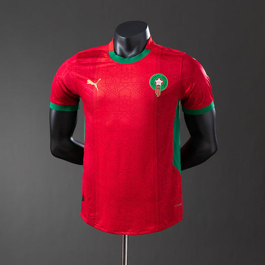 Morocco Jersey 25/26 Home Football Kit Player Version