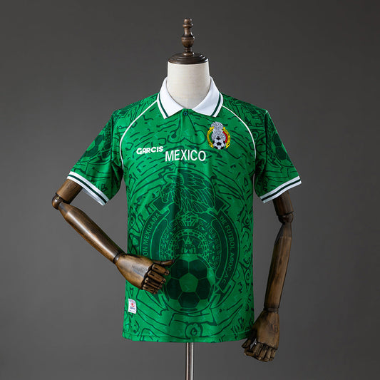 Mexico Home Jersey 1999 Retro Football Kit Soccer Shirt