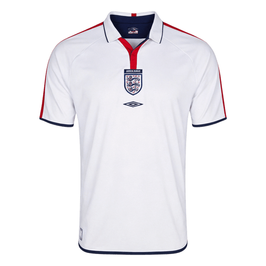 Retro 2004 Mens England Home Jersey