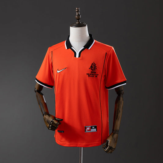 Netherlands Jersey 1998 Home Retro Football Kit