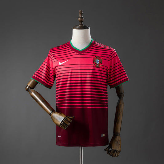 Portugal Home Jersey 2014 Retro Football Kit Soccer Shirt