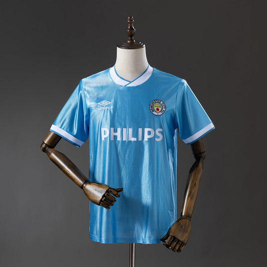 Manchester City Jersey 1986-87 Home Retro Football Kit