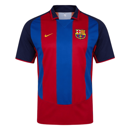 Retro 2003/04 Mens Barcelona Home Jersey