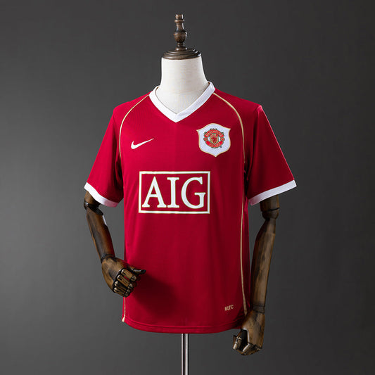 Manchester United Jersey 2006/07 Retro Home Football Kit