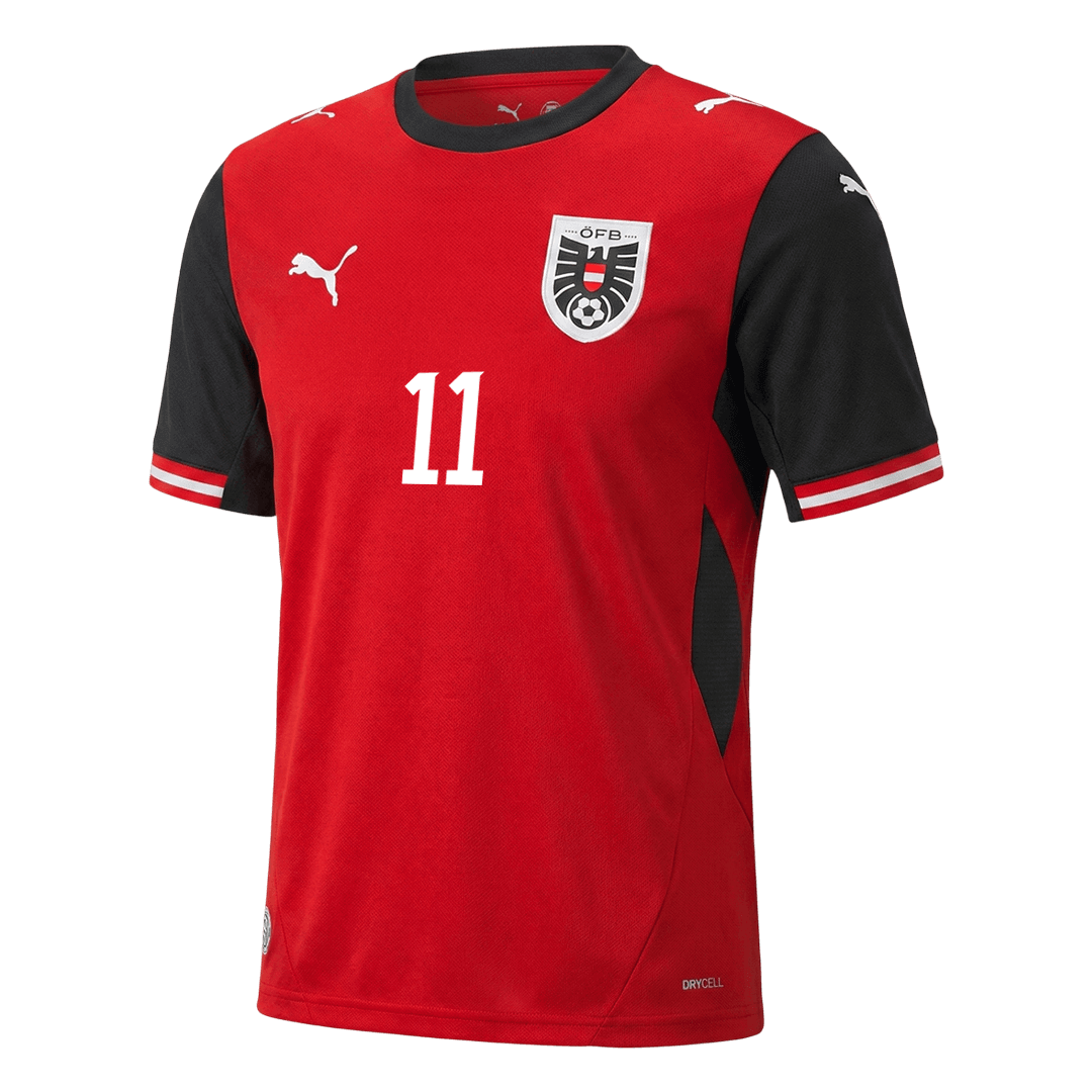 GREGORITSCH #11 Mens Austria World Cup Home Jersey 2026