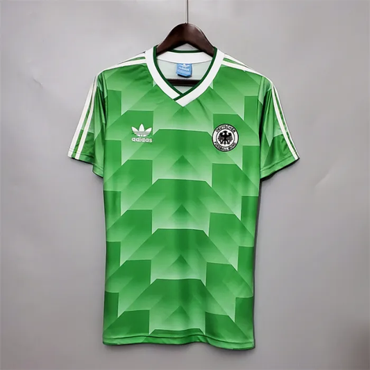 Germany Jersey Away Kit 1988 Retro Football Team Soccer Shirt