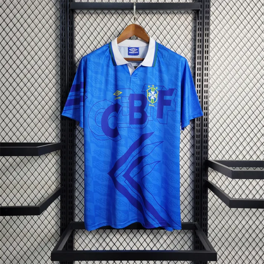 Brazil Jersey Away Kit 1992 Retro