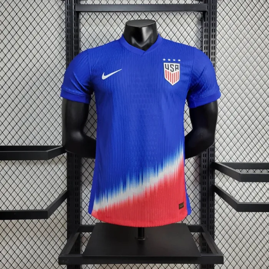 Player USA Away Kit 24/25 Copa America 2024 Football Jersey