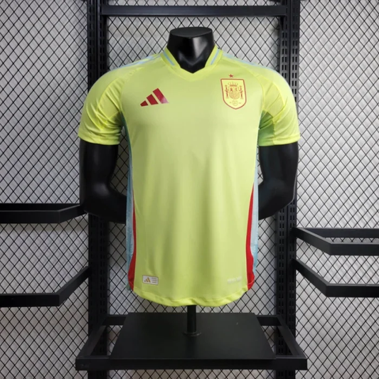 Player Spain Away Kit 24/25 Euro Cup 2024 Football Jersey