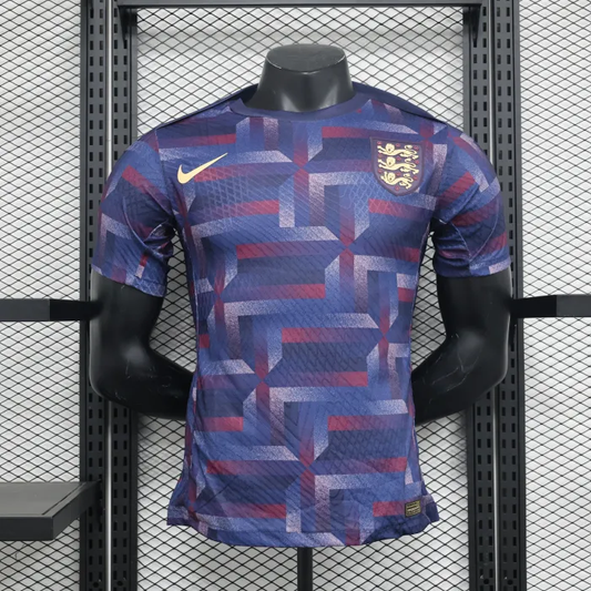 Player England Training Kit 24/25 Euro Cup 2024 Football Jersey