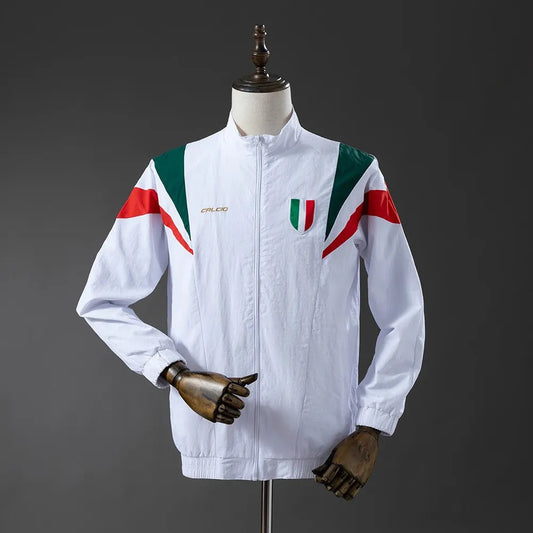 Italy Windbreaker 2025/26 White Football Kit
