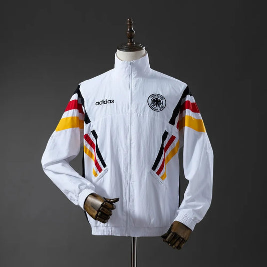 Germany Windbreaker 2025/26 White Football Kit