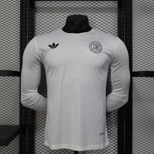 long sleeves player version germany jersey 25/26 white football kit soccer jersey