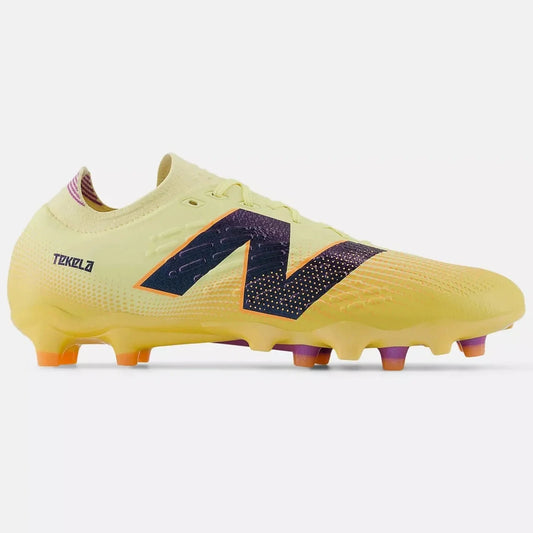 New Balance Tekela Pro Low Laced V4+ 2E Wide Firm Ground Soccer Cleats - Energy Rush Pack (SP25)