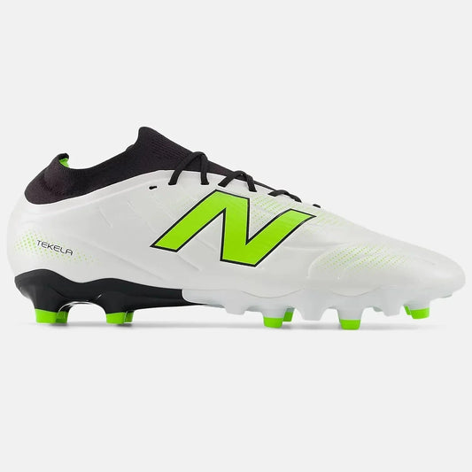 New Balance Tekela Team Low Laced V5 2E Wide Firm Ground Soccer Cleats - Lime Light Pack (FA25)